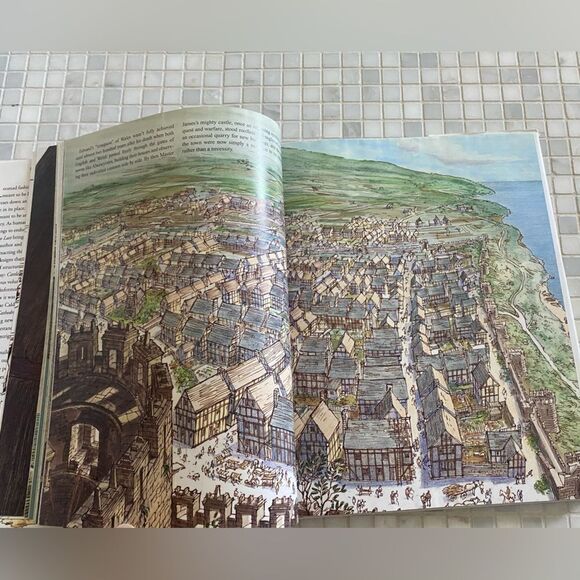 Architecture Book Built to Last - Castle, Cathedral, Mosque - by David Macaulay - Picture 6 of 11